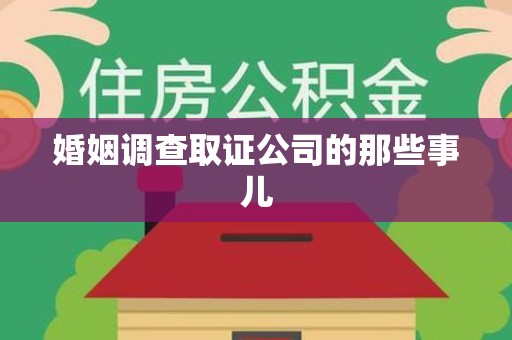 浦城婚姻调查取证公司的那些事儿